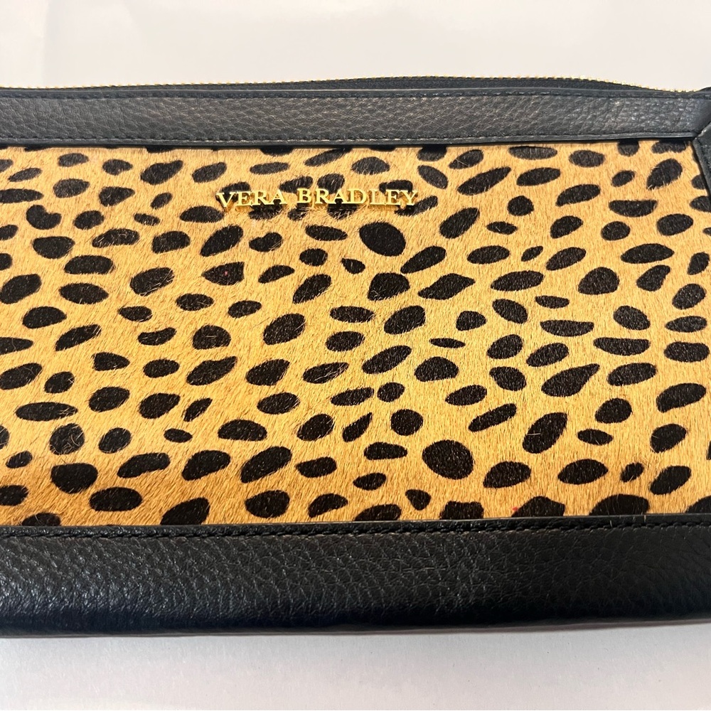Vera Bradley Black Cat Print Clutch
